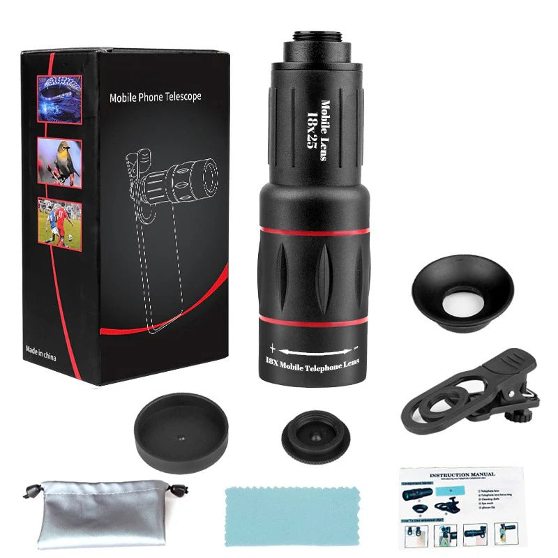 Kit d'objectif de caméra de téléphone ClariScope HD
