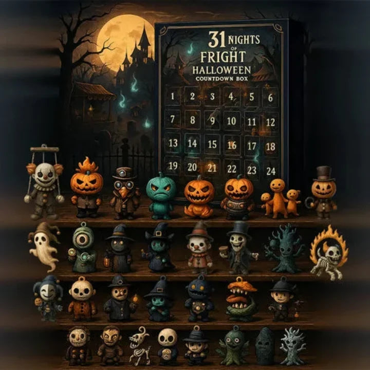 Calendrier de l'Avent Halloween 31 Jours – Surprises Effrayantes