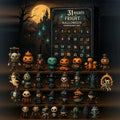Calendrier de l'Avent Halloween 31 Jours – Surprises Effrayantes