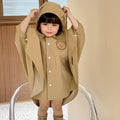 Veste de Pluie Enfant avec Capuche – Veste Imperméable avec Imprimé Ours ou Lapin