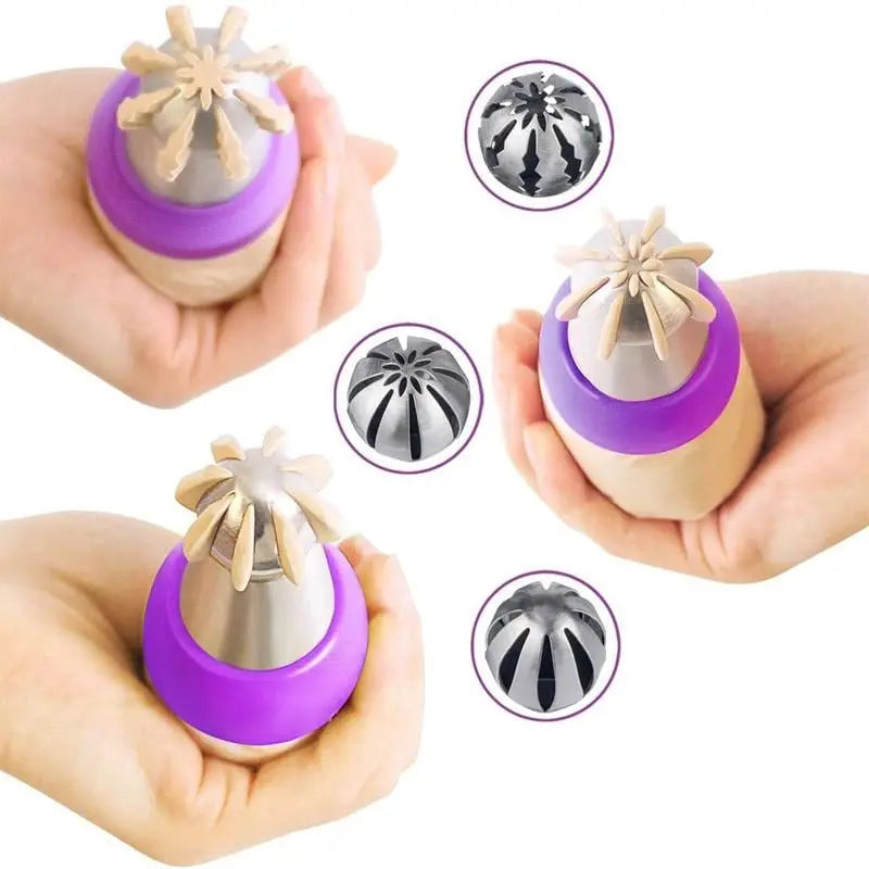 BloomCraft™ — Transformez Chaque Gâteau en un Chef-d'Œuvre Floral Éblouissant Instantanément
