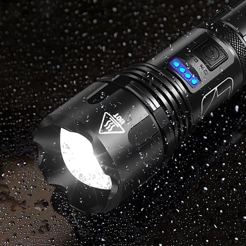 NightVision Pro™ | 🔦 Lampe de poche LED militaire étanche