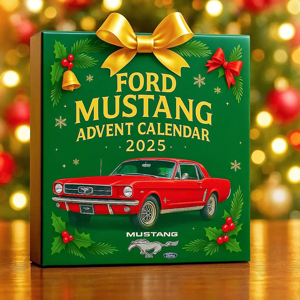 Calendrier de l'Avent Mustang 2025