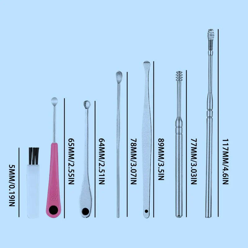 Kit de Nettoyage des Oreilles PureSoothe™ Ultimate — Ressentez le Bonheur d'une Fraîcheur Profonde et Sans Douleur Chaque Jour