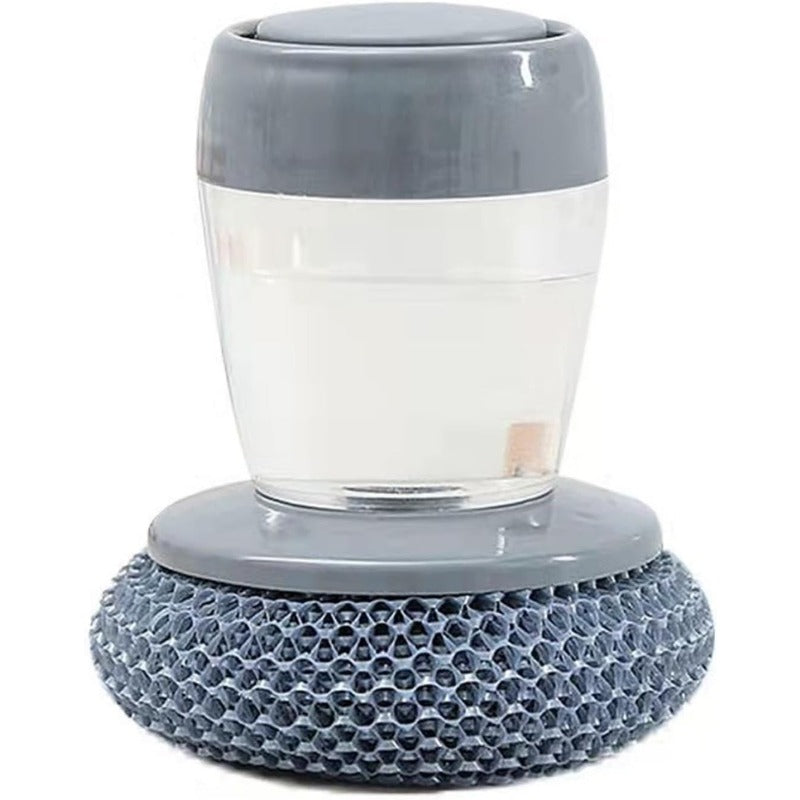Éponge à Nettoyer avec Distribution de Savon – Outil de Nettoyage de Cuisine Heavy-Duty