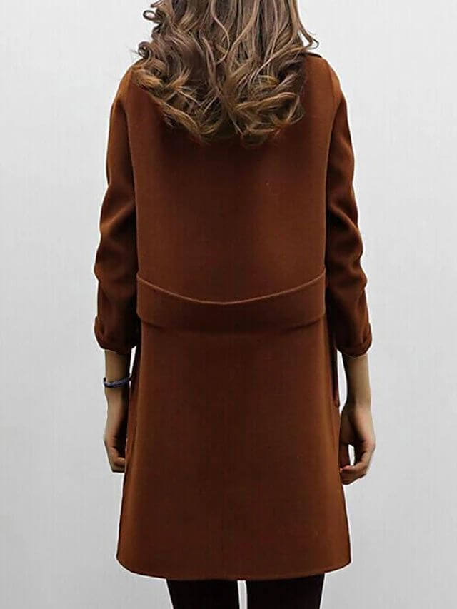 Manteau d'Hiver Croisé