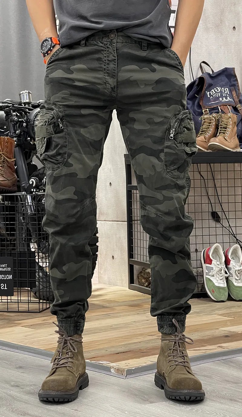 Strider™ Cargo | Jean cargo slim fit usé | 50% DE REMISE