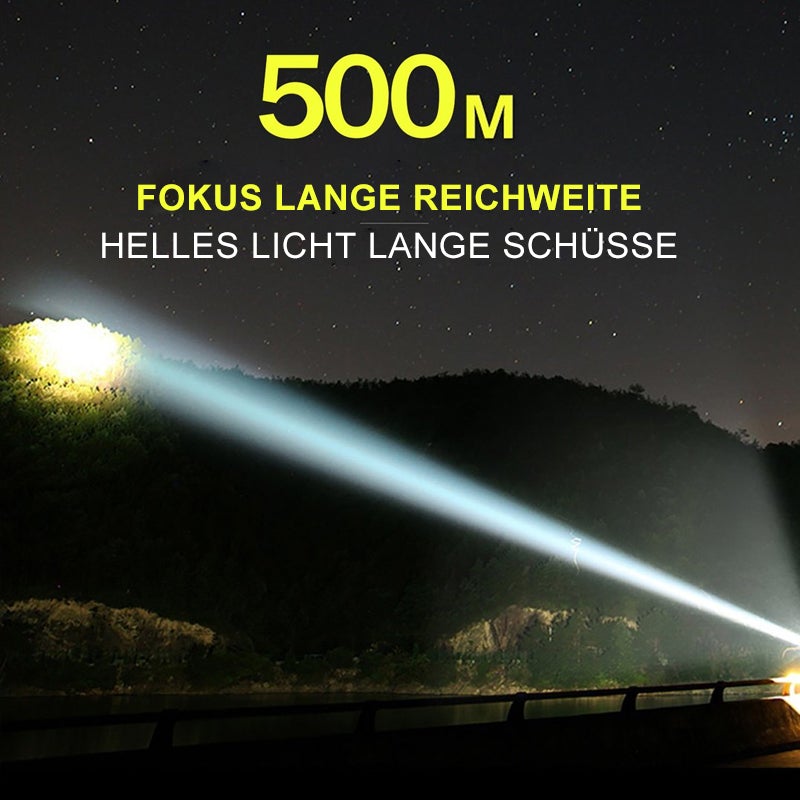 NightVision Pro™ | 🔦 Lampe de poche LED militaire étanche