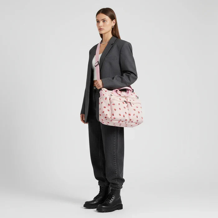 Sac à bandoulière Norélia - Sac en velours côtelé vintage