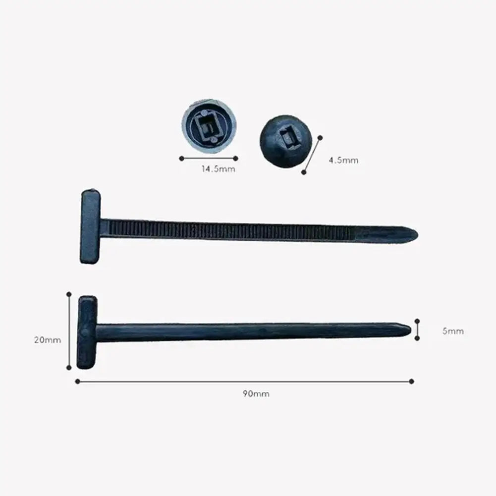 CableLock Pro™ — Verrouillez Chaque Fil Rapidement pour un Contrôle Instantané de la Voiture et une Tranquillité d'Esprit (50 Pièces)
