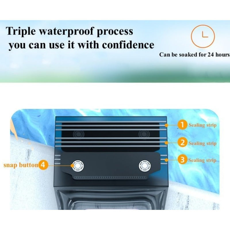 Achetez 1 Obtenez 1 Gratuit Pochette de Téléphone Étanche Flottante IPX8