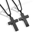 Collier Croix Drapeau Américain IronPride