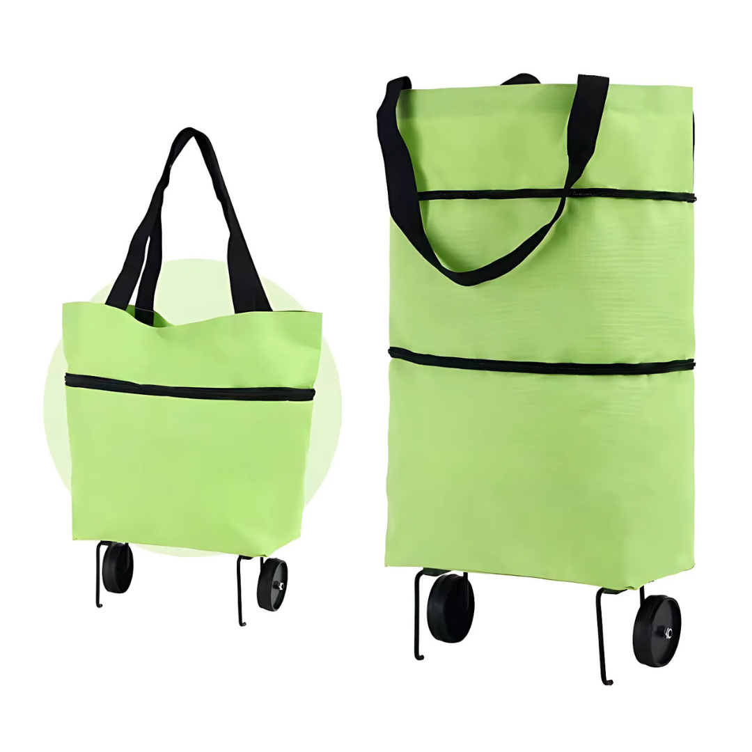 Panier de Courses | Sac Roulant Pliable | Transport Léger | Icone