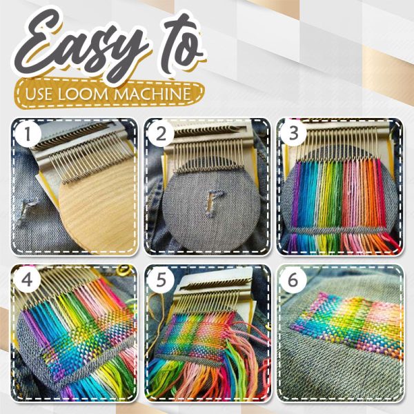 Réparation de Vêtements | Petit Métier à Tisser | Réparation de Rapiéçage Soignée | ThreadMaster