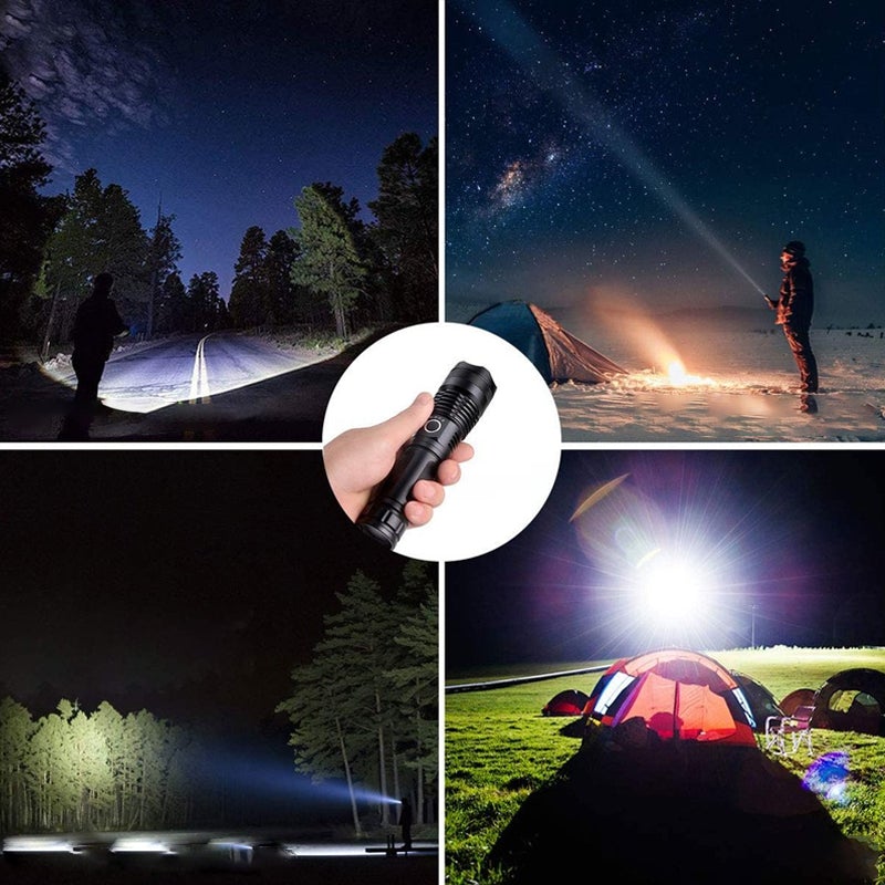 NightVision Pro™ | 🔦 Lampe de poche LED militaire étanche
