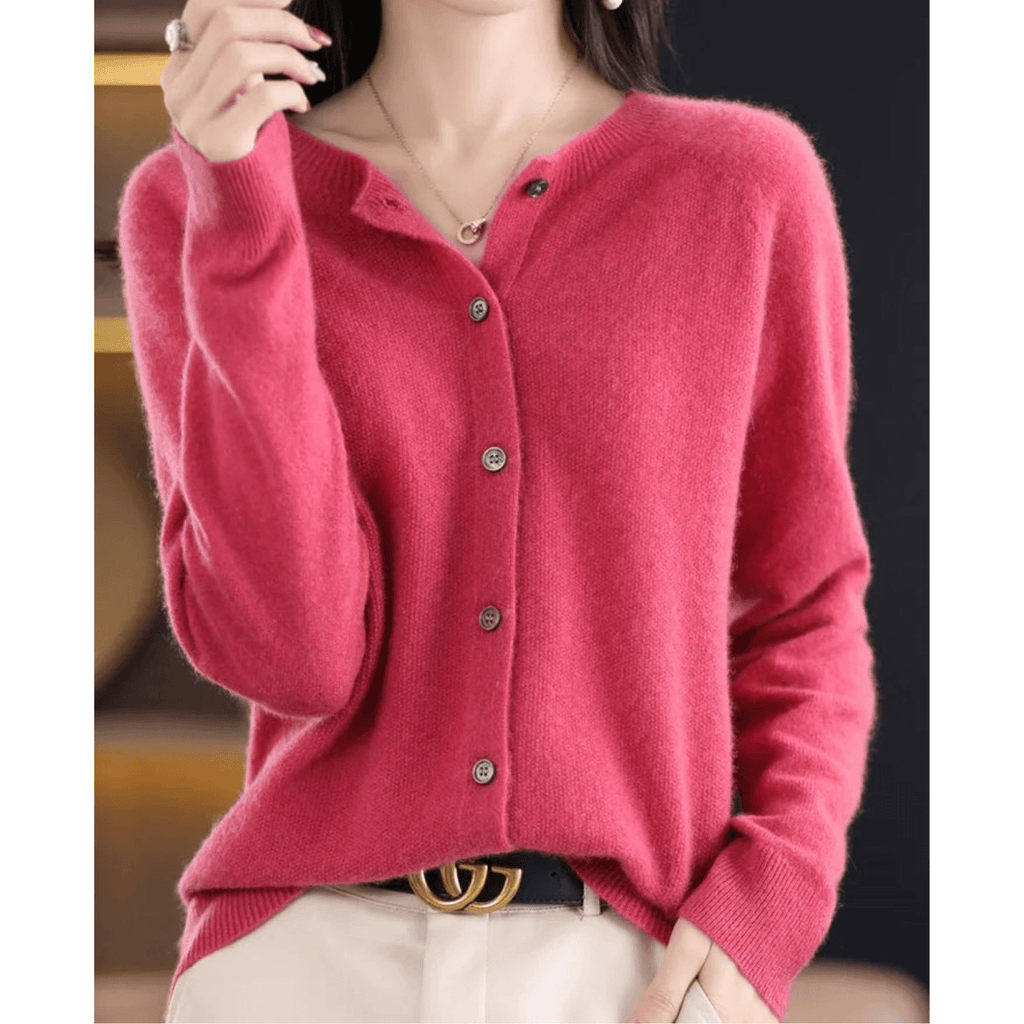 Cardigan Femme avec Col en V