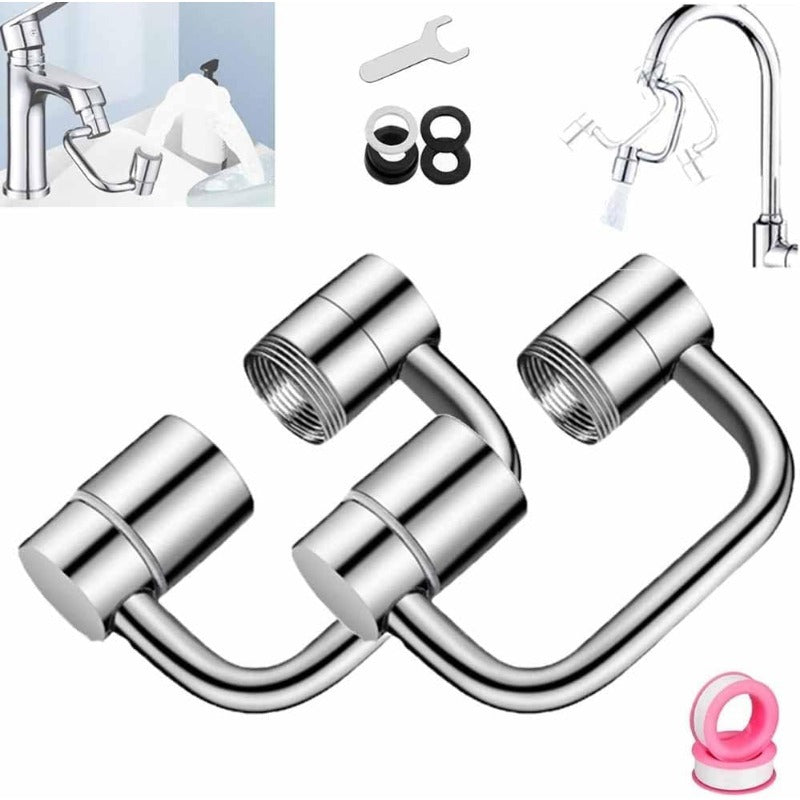 AquaTwist 1440° Extenseur de Robinet Rotatif