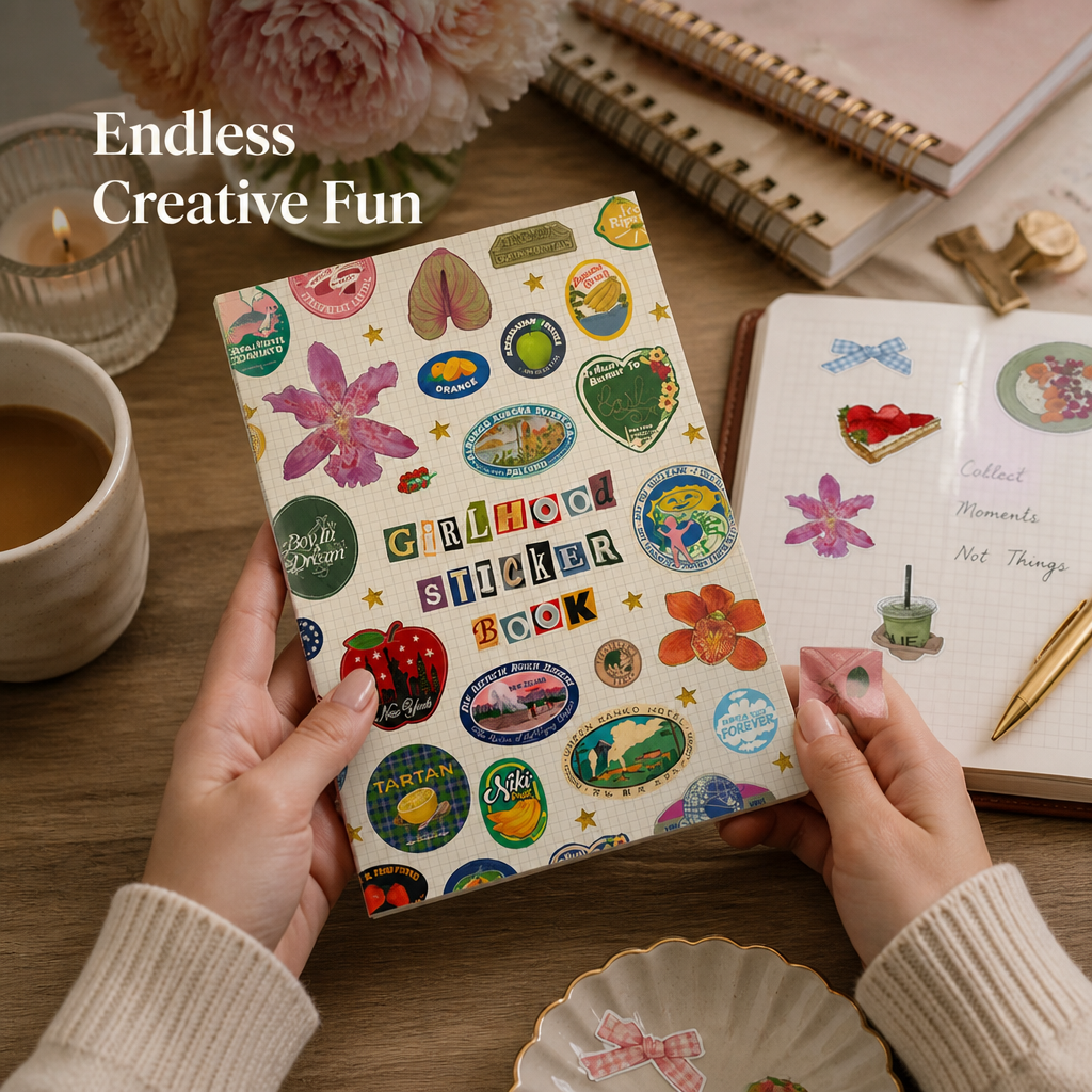 DreamCraft™ Livre de Stickers — Éveillez Votre Imagination et Rendez Chaque Page Inoubliable