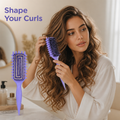 Coilavelle™ Brosse de Coiffage — Sculpté des Boucles Éblouissantes qui Brillent Toute la Journée Sans Frisottis