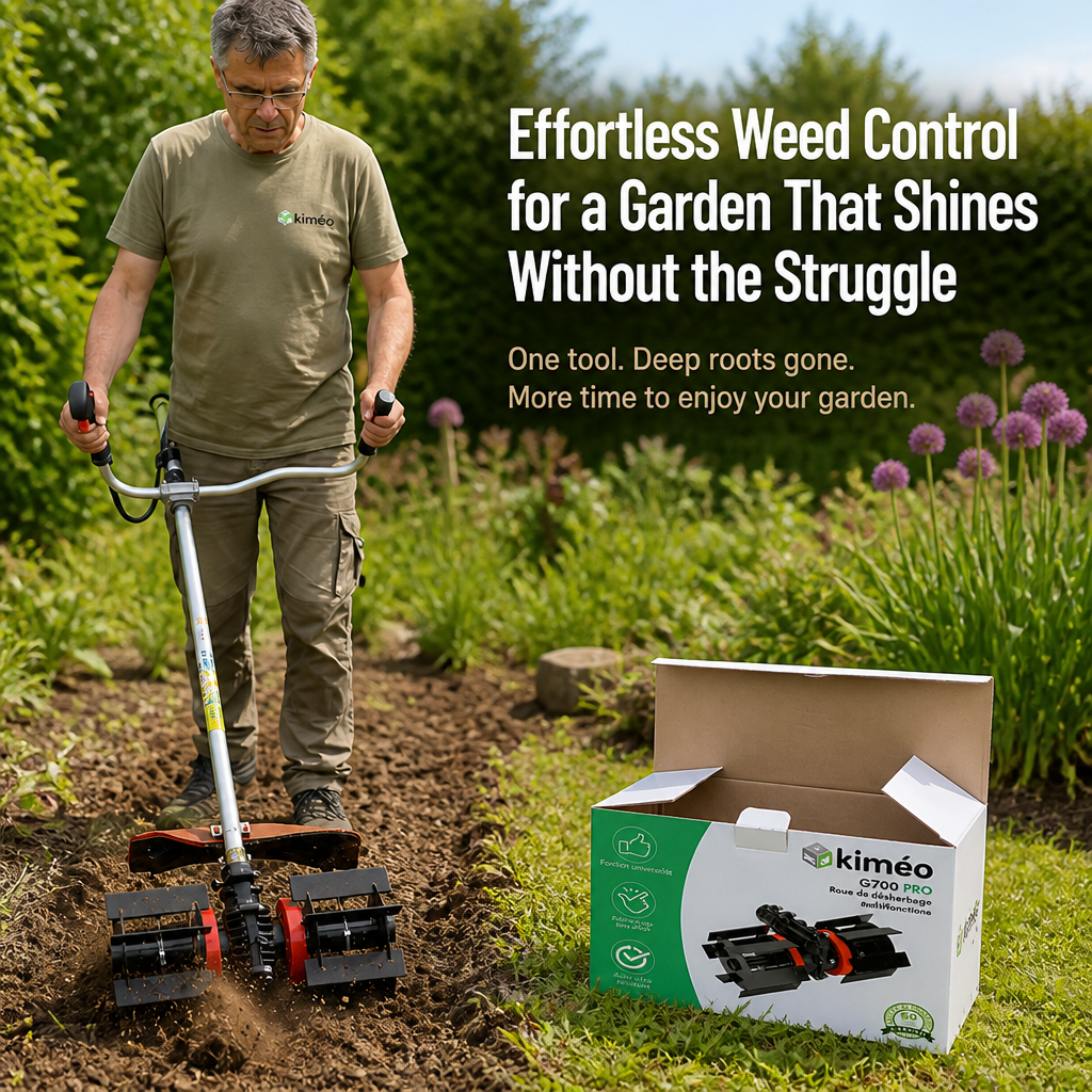 TerraTamer™ — Contrôle des mauvaises herbes sans effort pour un jardin qui brille sans lutte