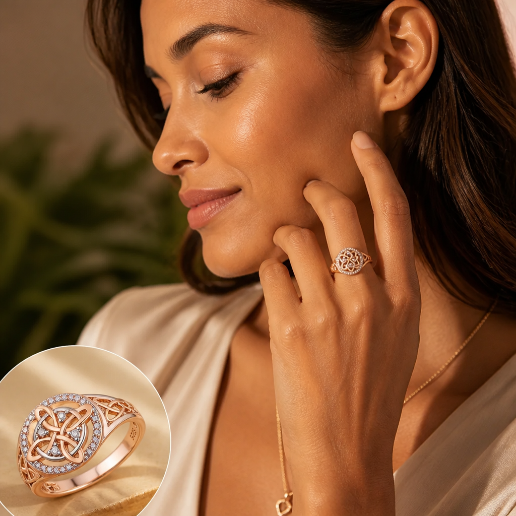 Bague BondLuxe™ — Éveillez une Confiance Inébranlable et une Connexion Intemporelle