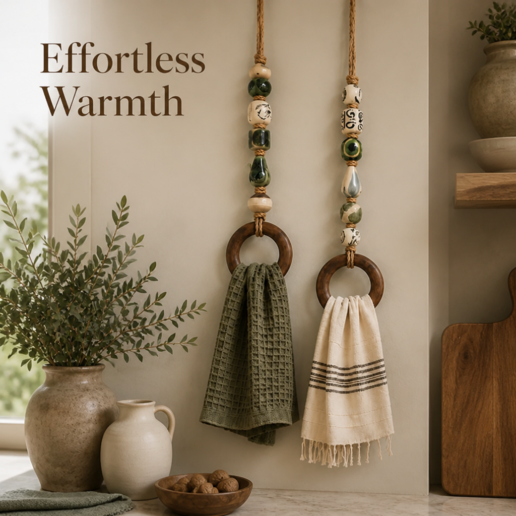 ArtisianNest™ Porte-serviettes en perles — Enveloppez votre maison de chaleur et de style sans effort qui attire les regards