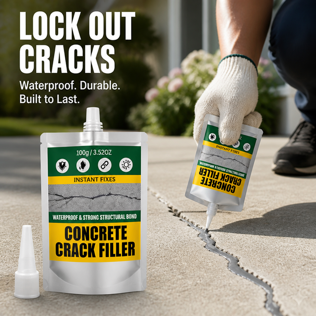 Crackora™ — Verrouillez la résistance du béton à vie et éliminez les fissures pour de bon