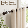 ClearMount™ — Faites Flotter Vos Rideaux avec une Force Invisible et un Style Sans Effort