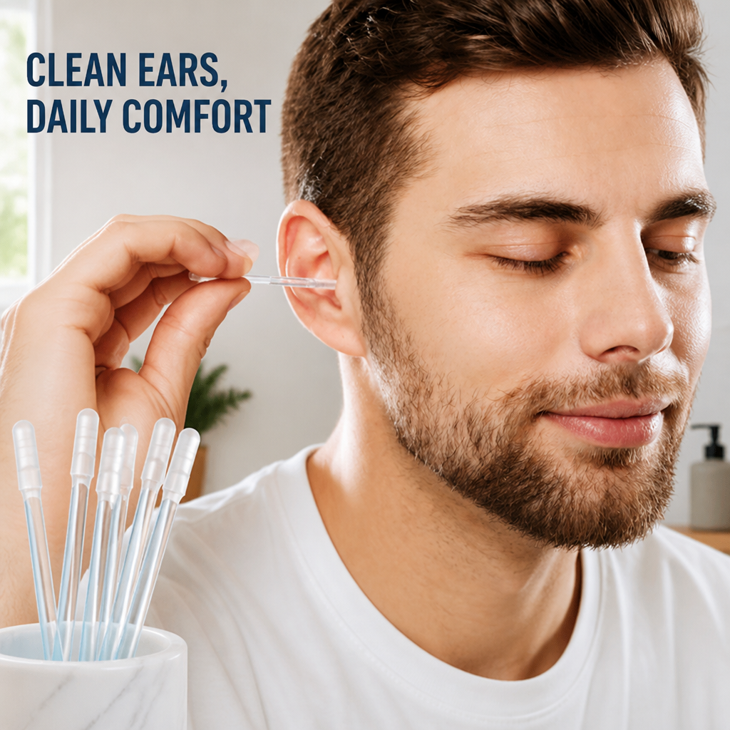Earlivane™ — Nettoyage des oreilles sans effort qui vous laisse frais et léger chaque jour (24 pièces)