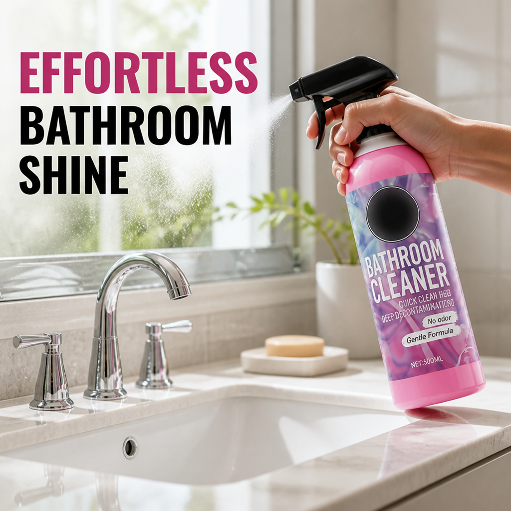 Bathivex™ Élixir de Salle de Bain — Brillance Sans Effort Qui Éloigne La Moisissure et Garde Votre Salle de Bain Fraîche