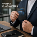 AeroGuard™ — Transportez la confiance avec une protection de carte invisible et à l'épreuve des balles