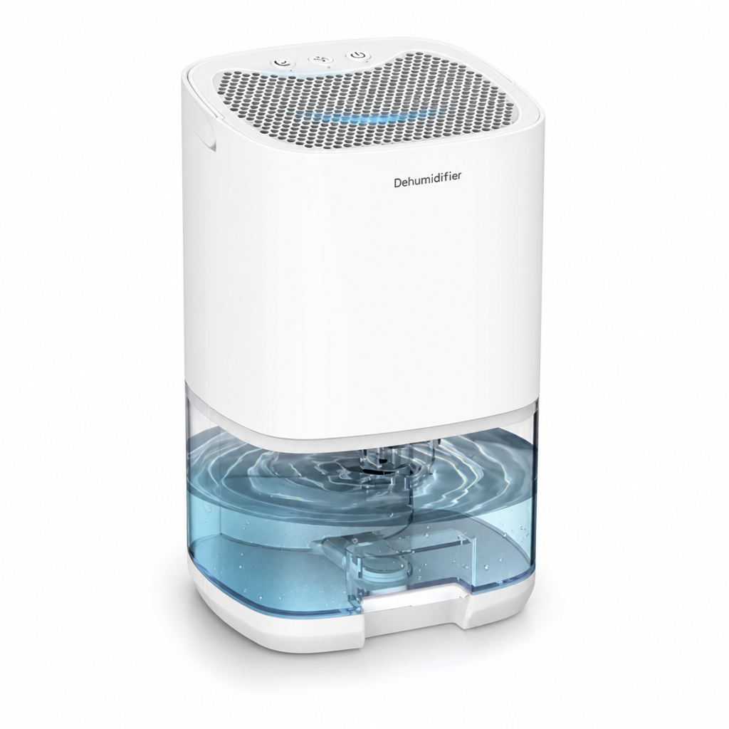 Déshumidificateur et Purificateur d'Air 2-en-1 Silencieux (Arrêt Automatique)