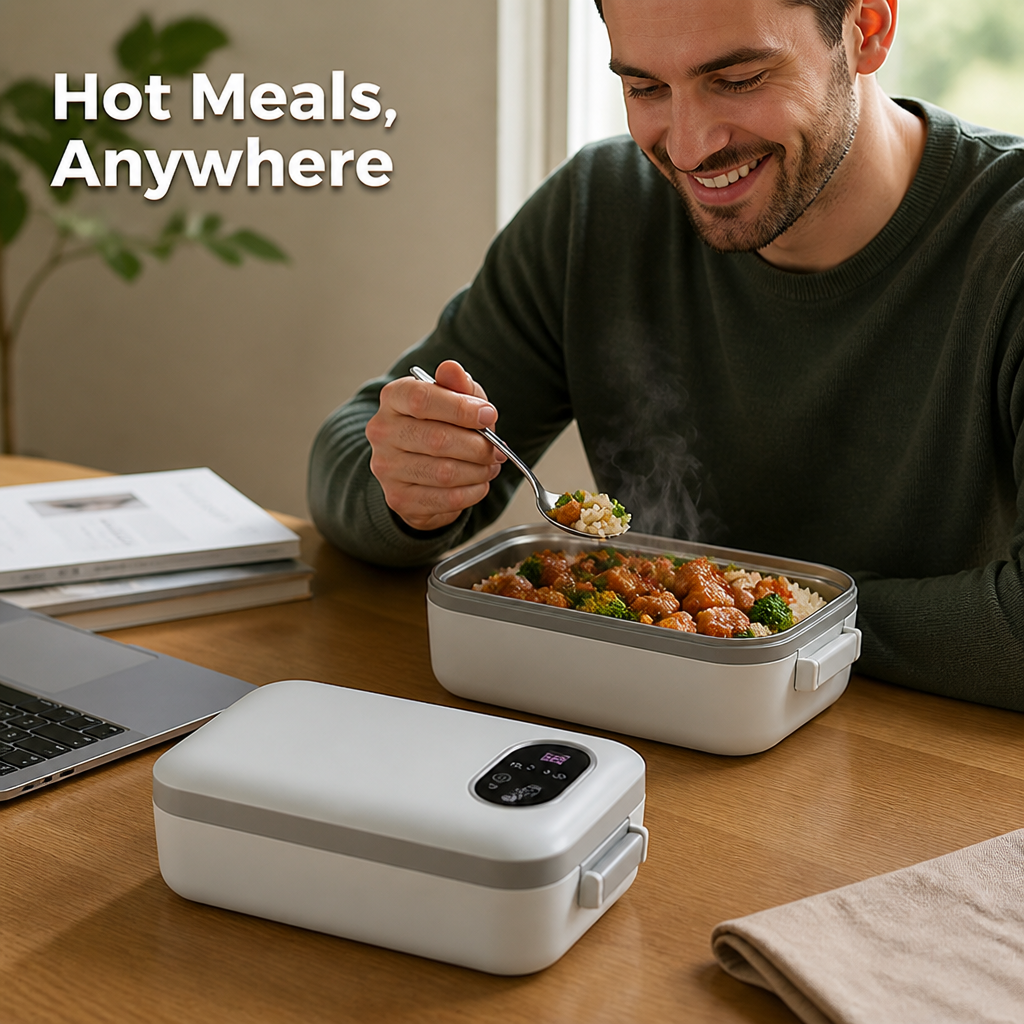 EmberBite™ — Profitez de repas chauds et savoureux à tout moment, n'importe où