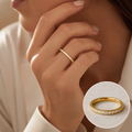 Bague Cristaluxe™ — Éveillez la confiance avec chaque éclat éblouissant