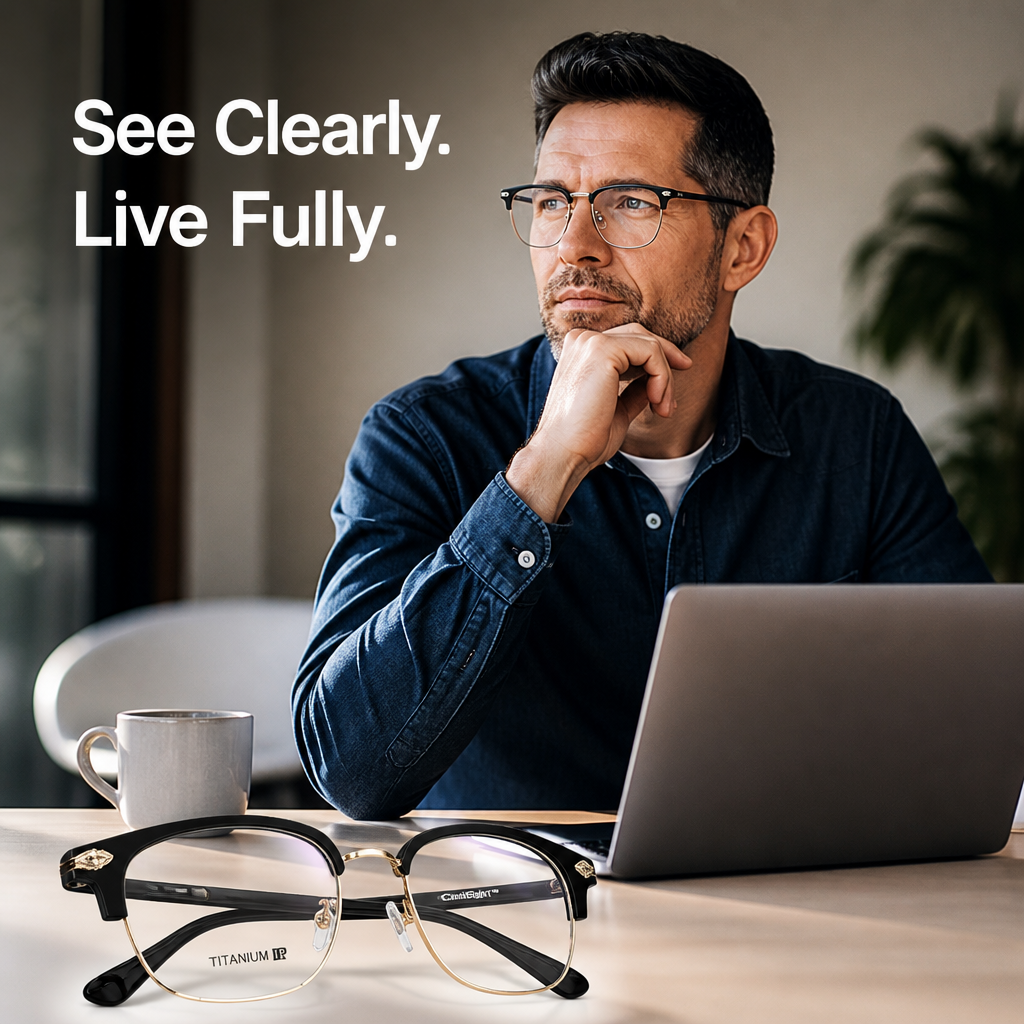 ClariSight™ — Soulagez la fatigue oculaire et voyez chaque détail avec un confort sans effort