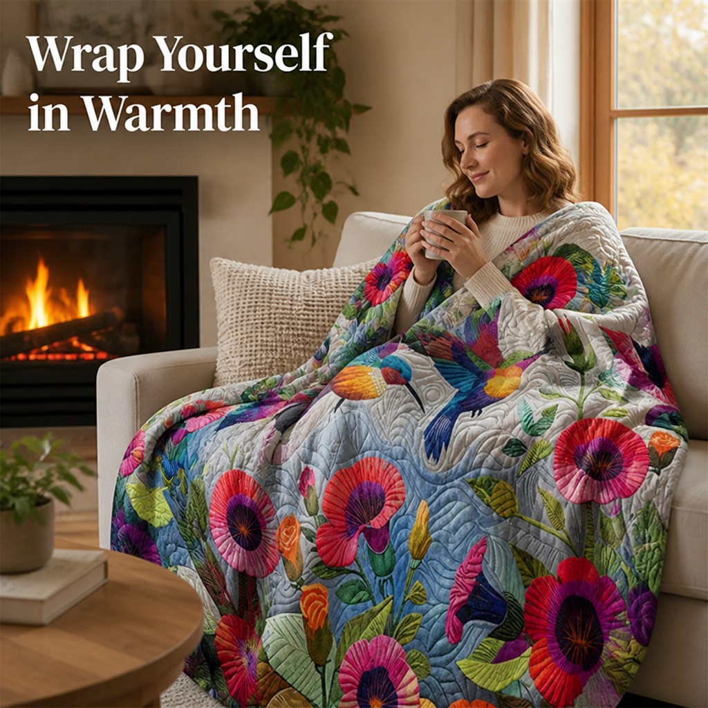 BloomAura™ — Enveloppez-vous dans un Confort Floral Luxueux Qui Ressemble à un Câlin Chaud et Apaisant
