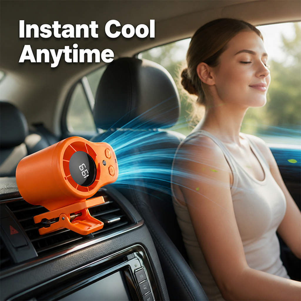 ChillBreeze™ — Saisissez l'instant, un refroidissement mains libres pour clarifier votre esprit et écraser la chaleur