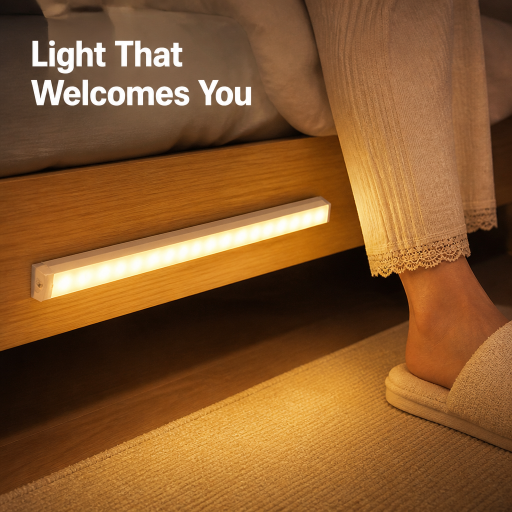 BrightSense™ Motion Glow — Des lumières qui vous accueillent chez vous, sans les mains et sans tracas