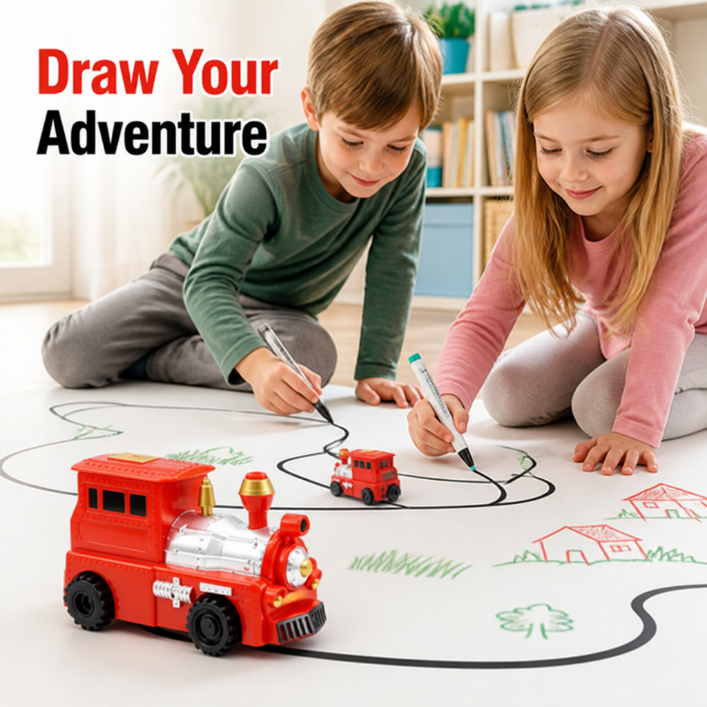 DrawGo™ — Éveillez la créativité et le calme de votre enfant à chaque balade ludique