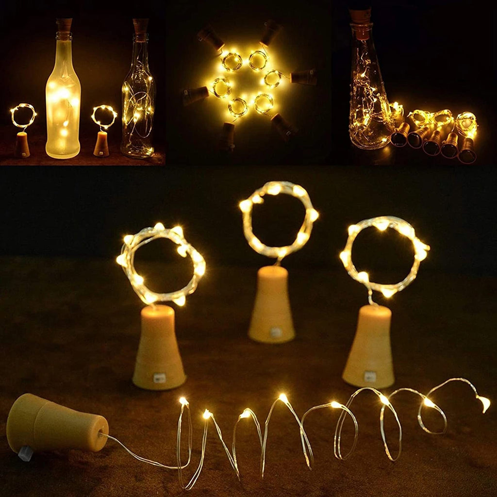 BottleGlow DIY Cork String Lights