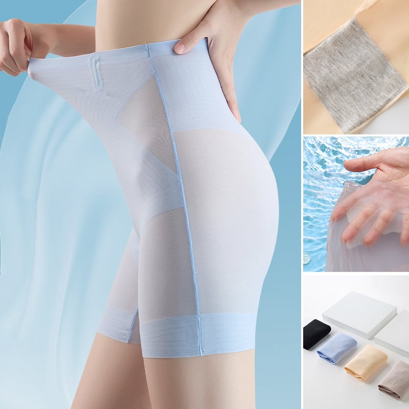 Ziska™ - Shapewear ultrafin en soie de glace avec taille haute
