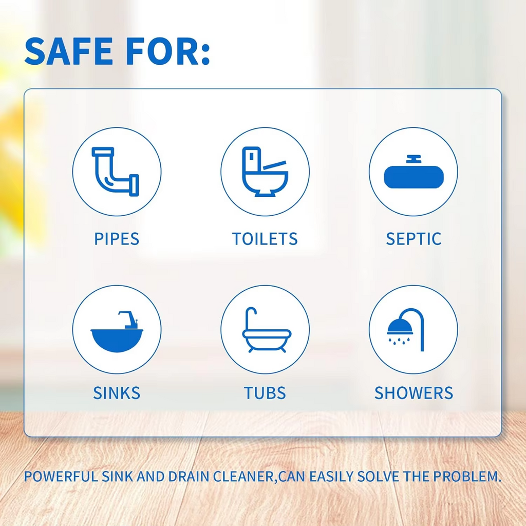 ClearFlowPro™ — Éliminez les Obstructions Rapidement et Redonnez Vie à Vos Éviers