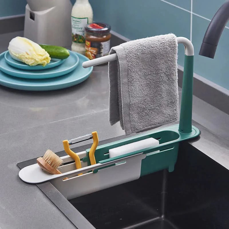 AquaNest™ — Transformez votre évier en une oasis de cuisine calme et sans encombrement