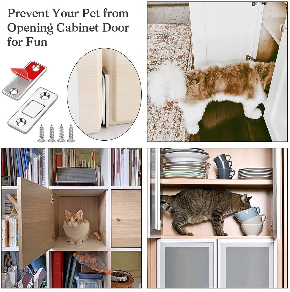 Magnets de porte de cabinet invisibles