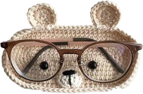 Porte-Lunettes en Crochet Ours YoPoll