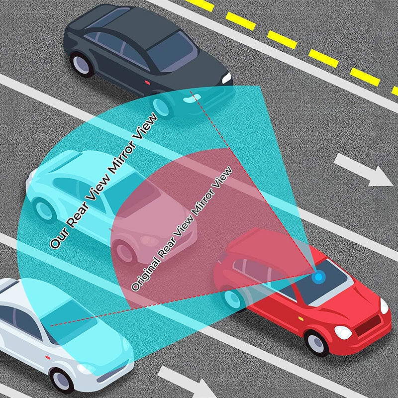ClariView™ — Effacez Instamment les Angles Morts et Prenez la Route avec une Confiance Inébranlable