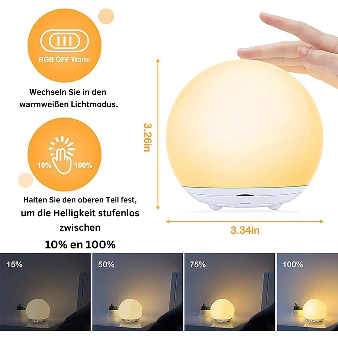 Stilllicht | Silicone sans BPA | Amical pour les yeux
