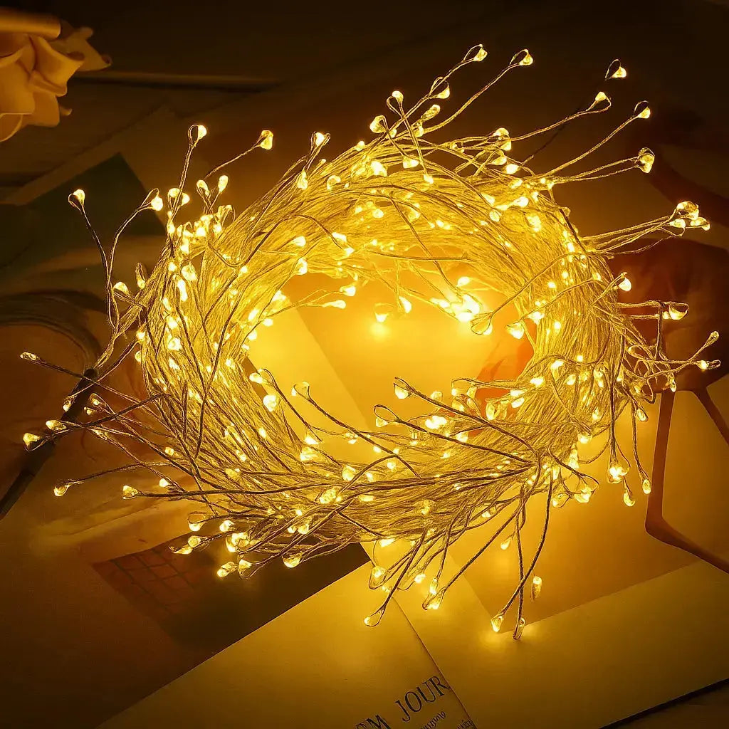 Guirlande LED en fil de cuivre – 9 mètres
