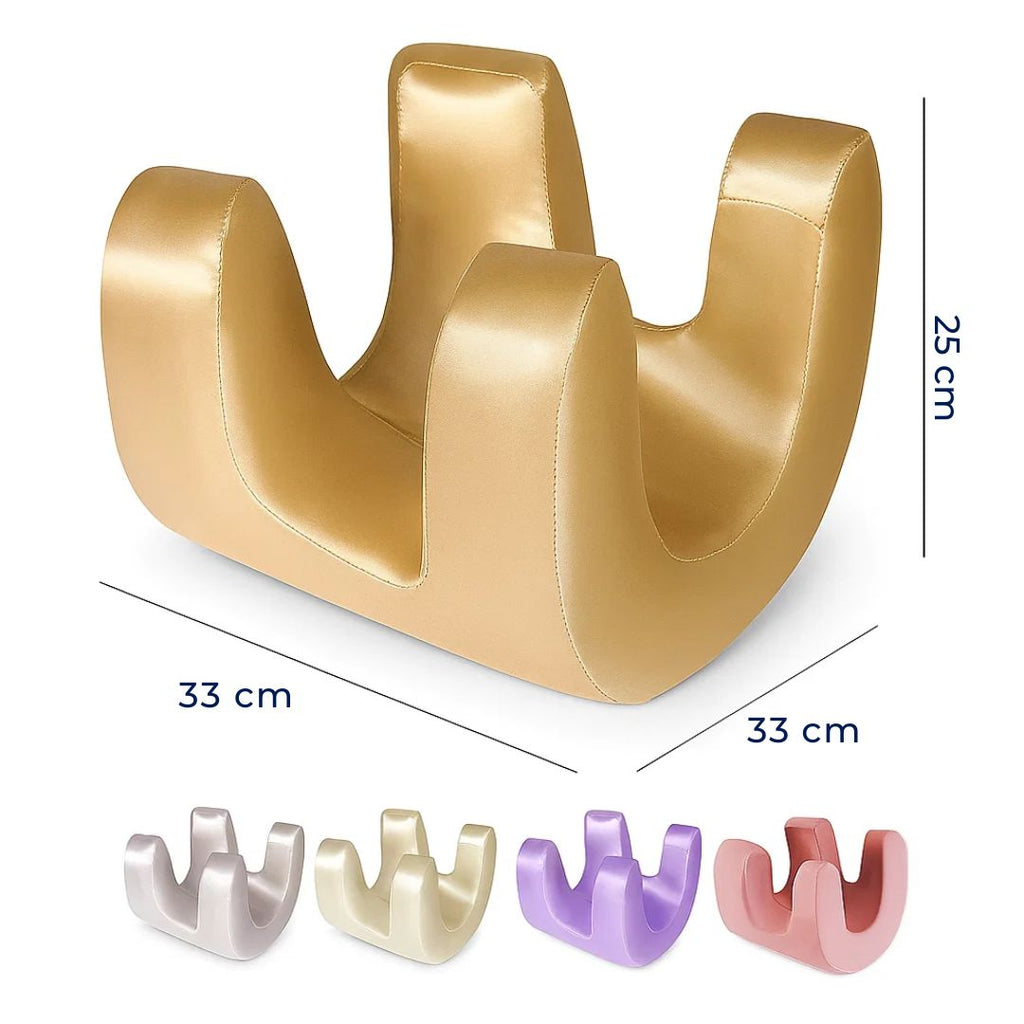 Oreiller Contour en Mousse à Mémoire Refroidissante pour Soin de la Peau et Réduction des Rides