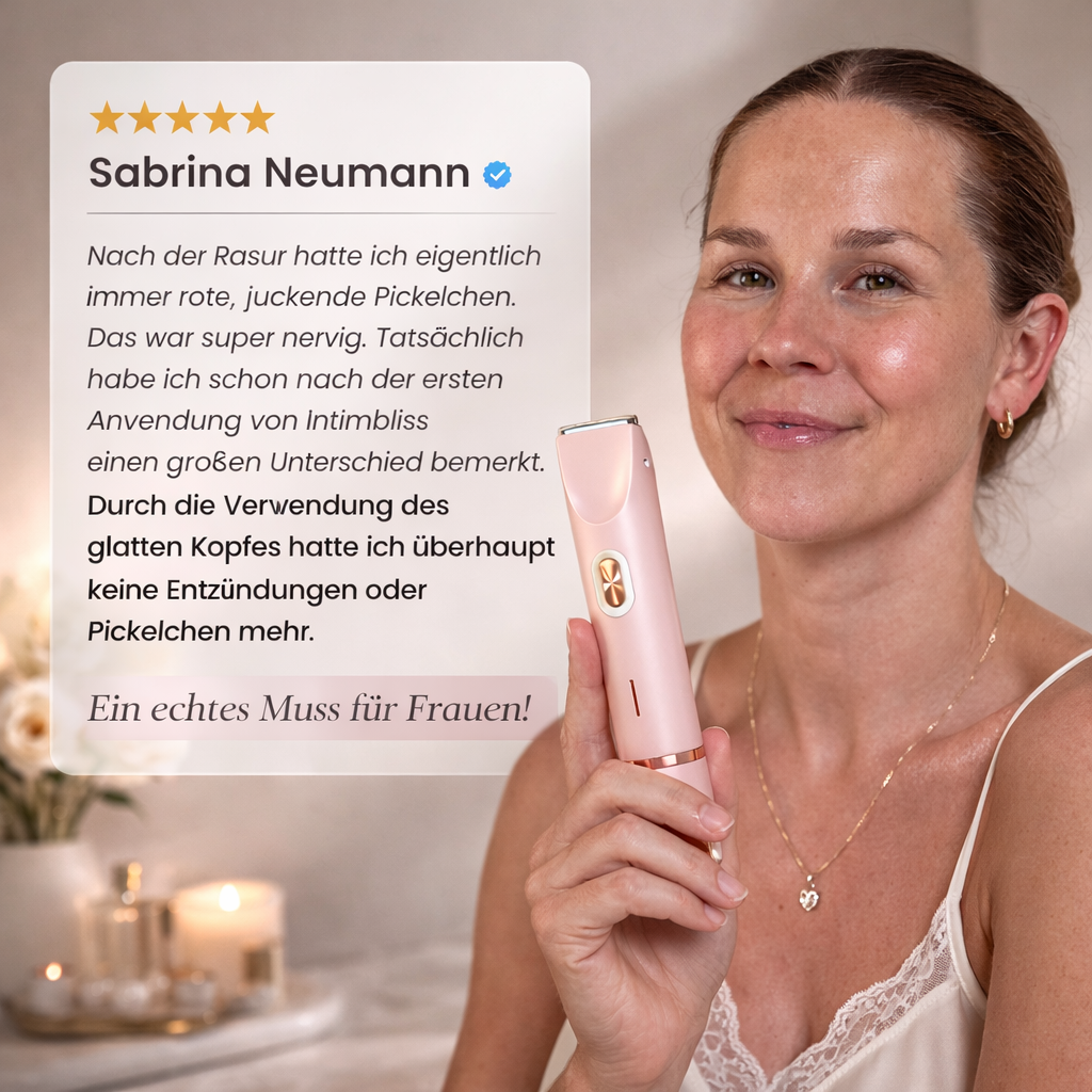 Rasoir intime femmes | Rasoir électrique pour dames | IntimLisse